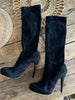 LK Bennett black suede boots size UK7/US9