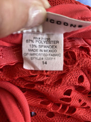 Robin Piccone red swimsuit size UK14/US10