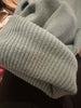 Cocoa Cashmere green 100% cashmere polo neck jumper size UK6/US2