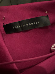 Roland Mouret purple evening one shoulder top size UK8/US4