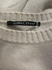Luisa Cerano cream virgin wool & cashmere long sleeve jumper size UK12/US8