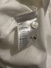 Zanetti white cotton blend long sleeve shirt size UK12/US8