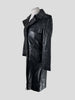 The Kooples black 100% lamb skin coat size UK8/US4