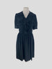 Chloe black short sleeve dress size UK10/US6