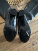 Sosandar black leather boots size UK6/US8