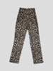 Reformation leopard print beige & black straight leg trousers size UK8/US4