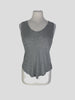 Zadig & Voltaire grey sleeveless top size UK8/US4