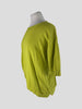 Bruno Manetti mustard 100% cotton short sleeve top size UK12/US8