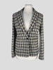 ME+EM black & white cotton blend jacket size UK8/US4