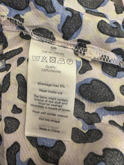 Levate multicoloured print long sleeve blouse size UK12/US8