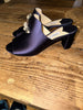 Jimmy Choo navy satin evening heels size UK5/US7