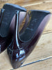 Louis Vuitton beige & black ombré patent leather heels size UK6/US8