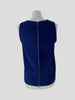 Diane Vin Furstenberg navy sleeveless top size UK12/US8