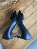 Marni black leather pointy toe heels size UK6/US8