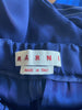 Marni navy straight relaxed trousers size UK10/US6