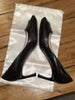 Roger Vivier black leather heels size UK6/US8