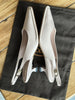 Tod’s cream leather kitten heels size UK6/US8