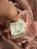The Fold burgundy virgin wool blend along sleeve dress size UK16/US12