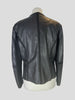 Rino & Pelle black 100% lamb leather jacket size UK16/US12