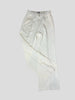 Alberto Biani cream straight leg trousers size UK10/US6