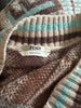 Fendi multicoloured super soft wool chunky cardigan size UK10/US6