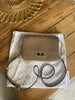 Diane Von Furstenberg gold leather crossbody small bag