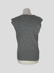 Vivienne Westwood grey sleeveless top size UK10/US6