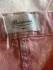 Bonpoint pink denim 100% cotton short skirt size UK12/US8