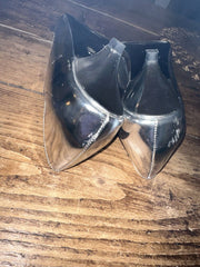 Proenza Schouler silver leather heels size UK5/US7