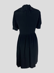 Chloe black short sleeve dress size UK10/US6