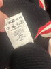 Balmain navy & red 100% virgin wool cardigan size UK16/ US12