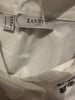 Zanetti white cotton blend long sleeve shirt size UK12/US8