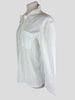 Prada white cotton long sleeve shirt size UK12/US8