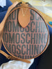 Moschino brown Looney Tunes leather crossbody small bag