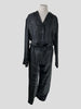 Toteme black & white 100% silk trouser & top set Size UK6/US2