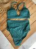 Water Cult green 2- apiece bikini size UK8/US4