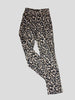 Reformation leopard print beige & black straight leg trousers size UK8/US4