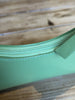 By Far green leather mini handbag