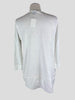 St Barth Mare white print 3/4 sleeve top size UK10/US6