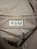 Brunello Cucinelli beige cotton blend shirt sleeve shirt size UK8/US4