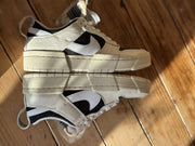 Nike Dunk Low Disrupt pale ivory leather trainers size UK6/US8
