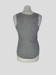 Zadig & Voltaire grey sleeveless top size UK8/US4