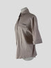 Brunello Cucinelli beige cotton blend shirt sleeve shirt size UK8/US4