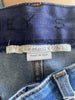 Stella McCartney blue skinny cropped jeans size UK6/US2