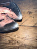 Proenza Schouler silver leather heels size UK5/US7