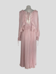 Self- Portrait powder pink evening long dress size UK8/US4