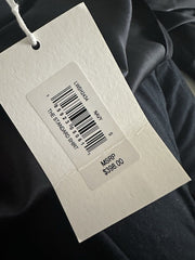 Frame black silk blend long sleeve shirt size UK8/US4
