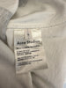 Acne Studios white 109% cotton short sleeve top size UK10/US6