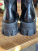 Prada black Monolith leather & nylon size UK6/US8