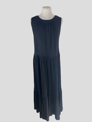 See By Chloe black 100% cotton sleeveless dress size UK10/US6